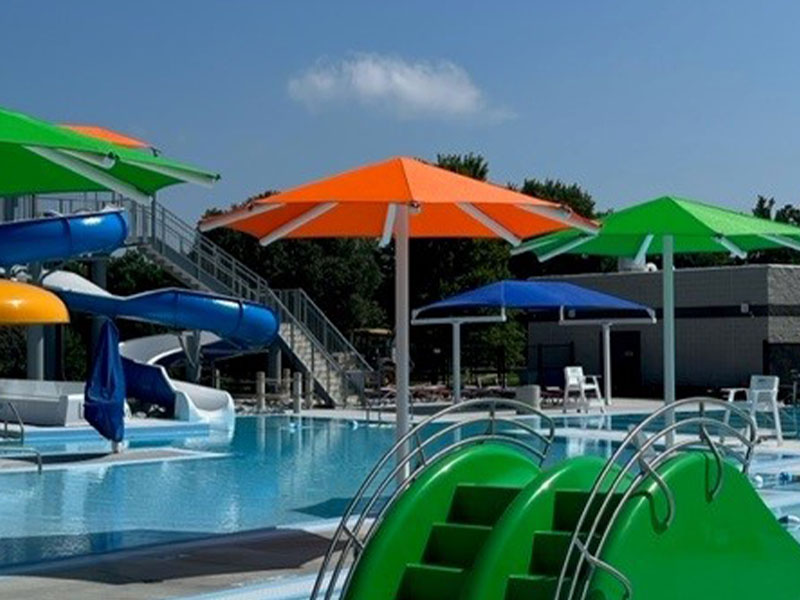 Orange Shade Sails- Waverly Nebraska