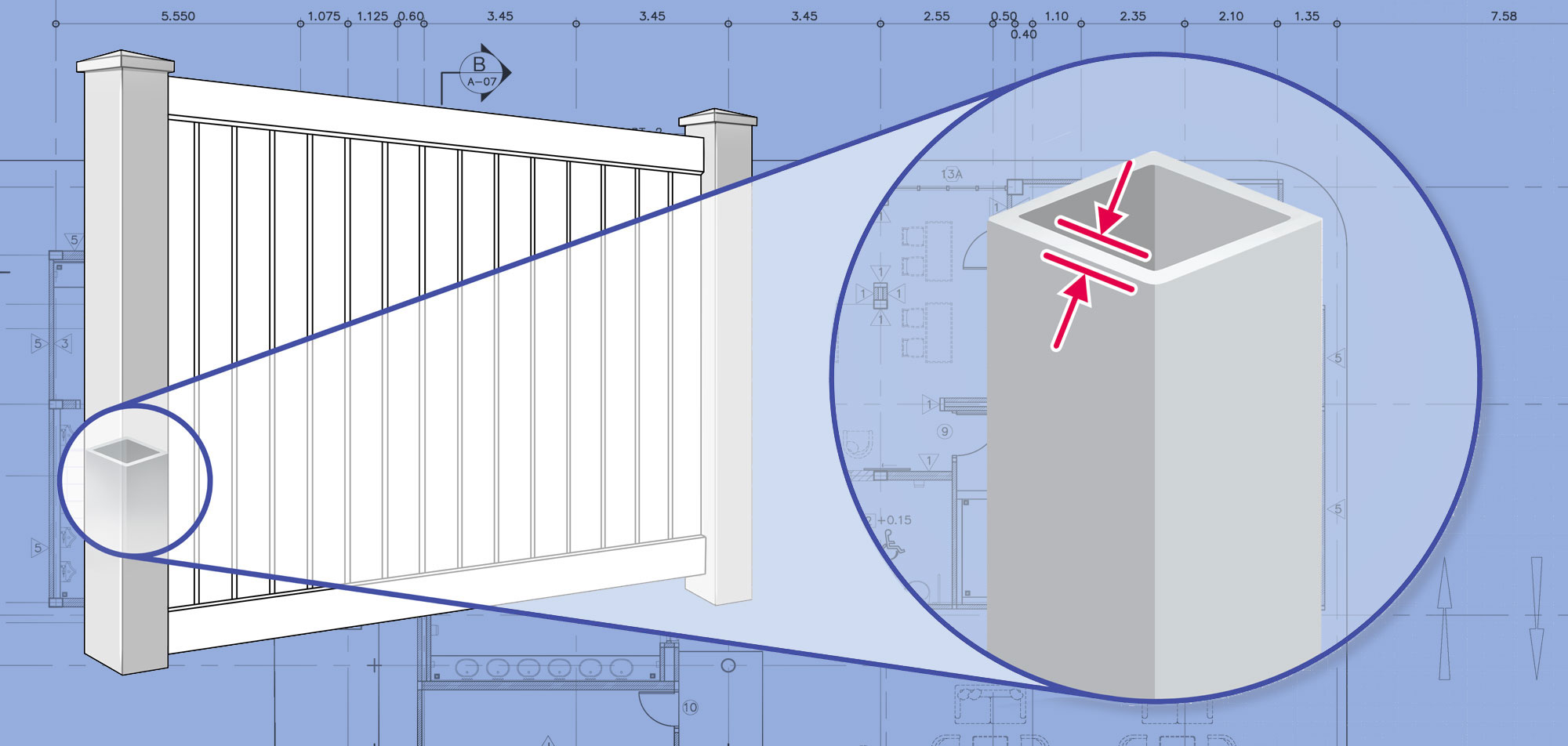 Waverly, Nebraska Vinyl fence post installation company