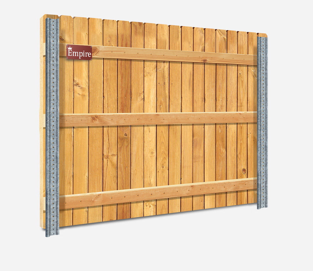 PostMaster Wood fencing in Waverly Nebraska