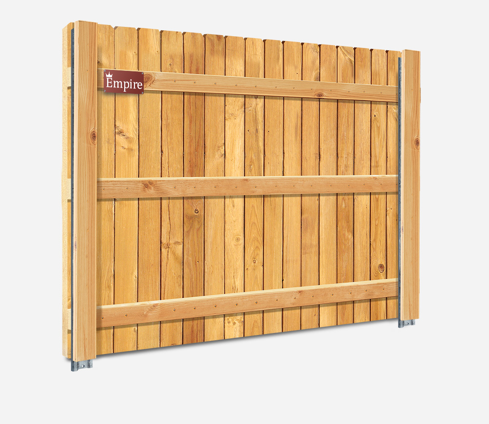 PostMaster Wood fencing in Waverly Nebraska