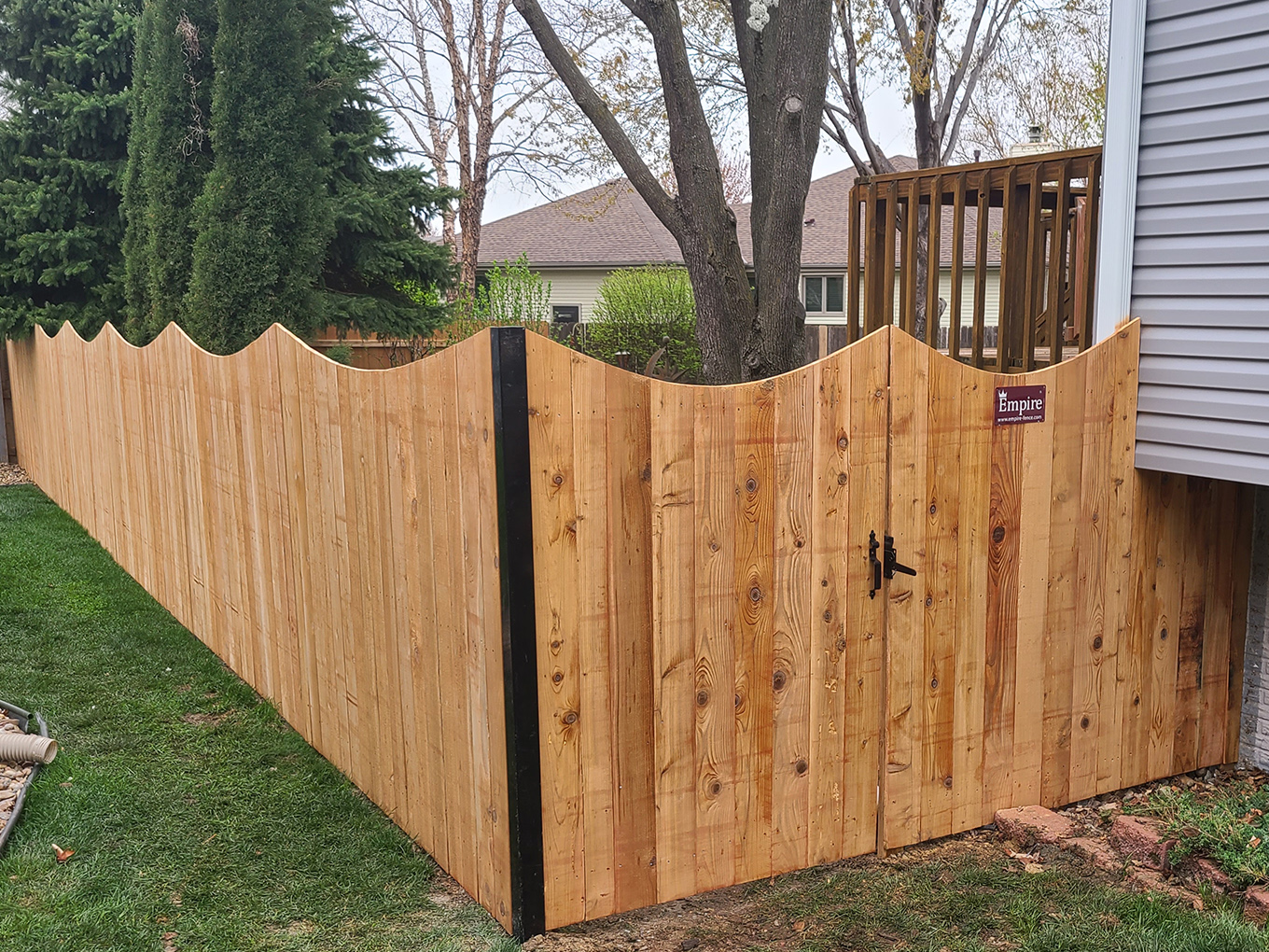 Wood Decorative Fencing in Waverly Nebraska