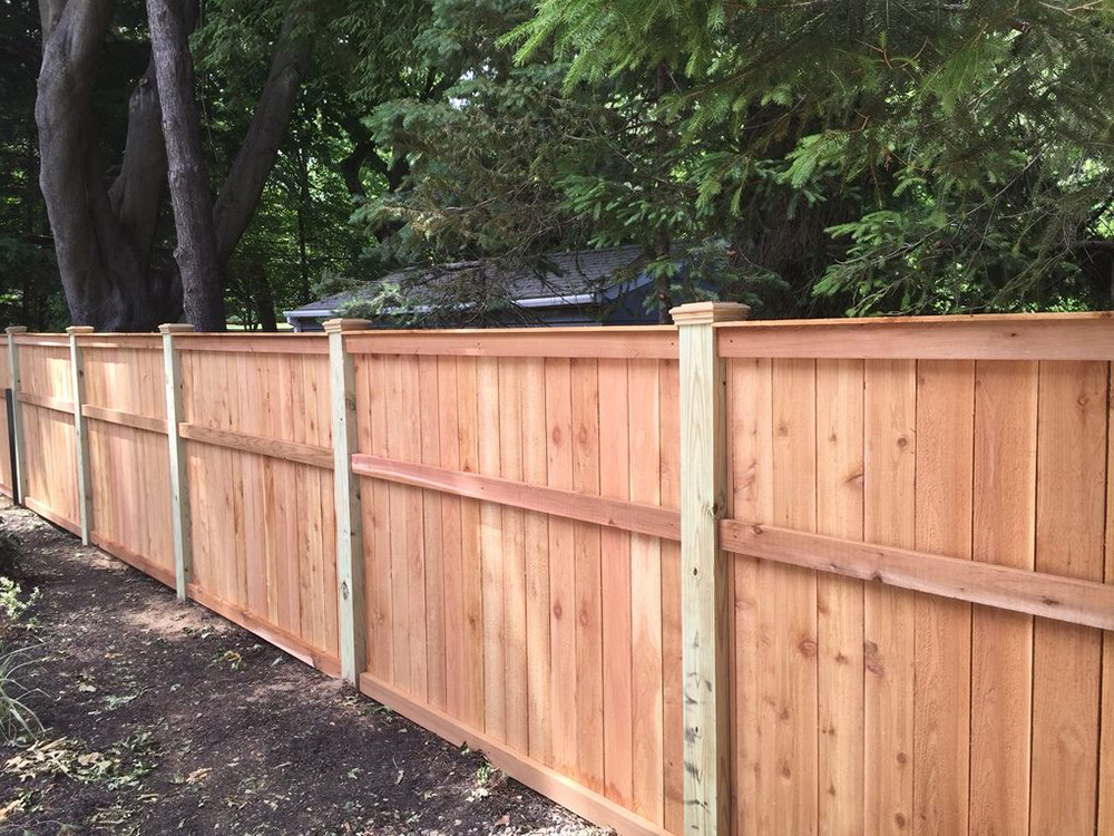 Wood Privacy Fencing in Waverly Nebraska