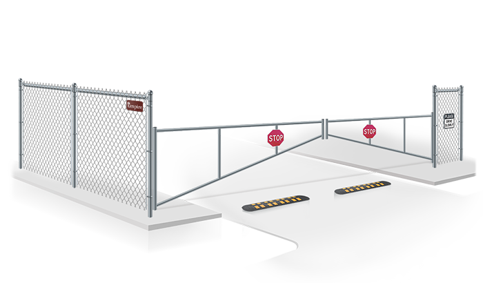 Commercial A-frame barrier gate installation company for the Waverly, Nebraska area.