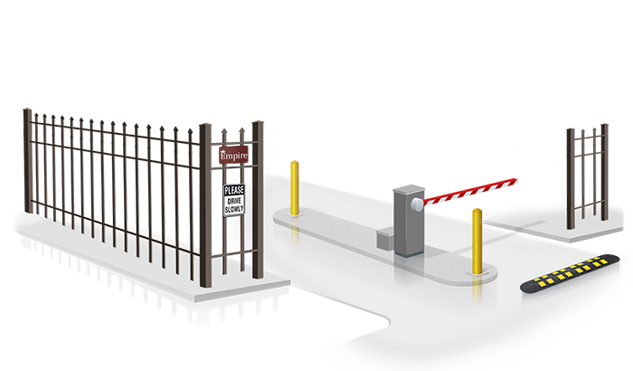 Commercial traffic arm barrier gate installation company for the Waverly, Nebraska area.