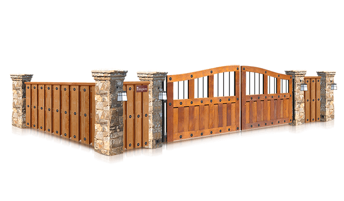 Estate gate options in the Waverly, Nebraska area.