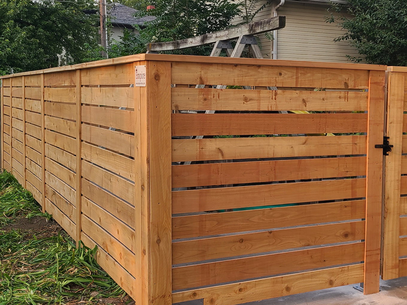 wood fence Crete Nebraska