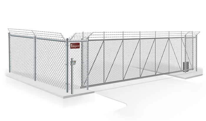 Commercial cantilever gate installation company for the Waverly, Nebraska area.