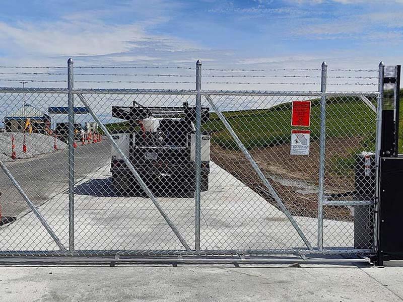 Commercial Gate Example in Bellevue Nebraska