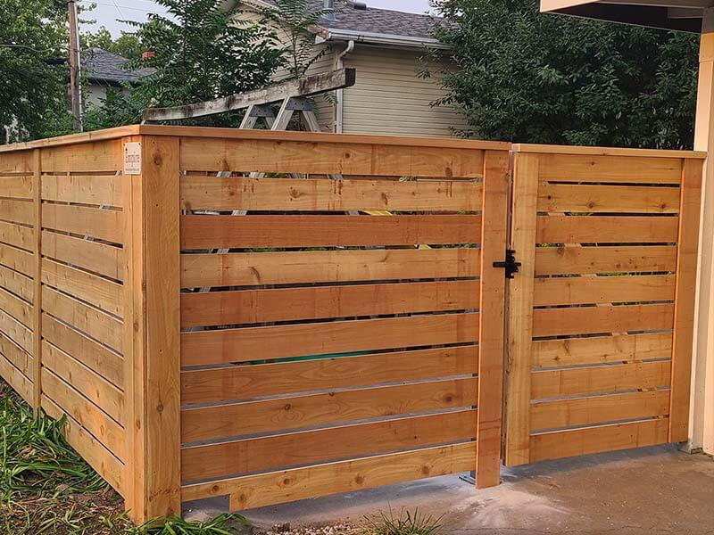Residential Gate Example in Bellevue Nebraska