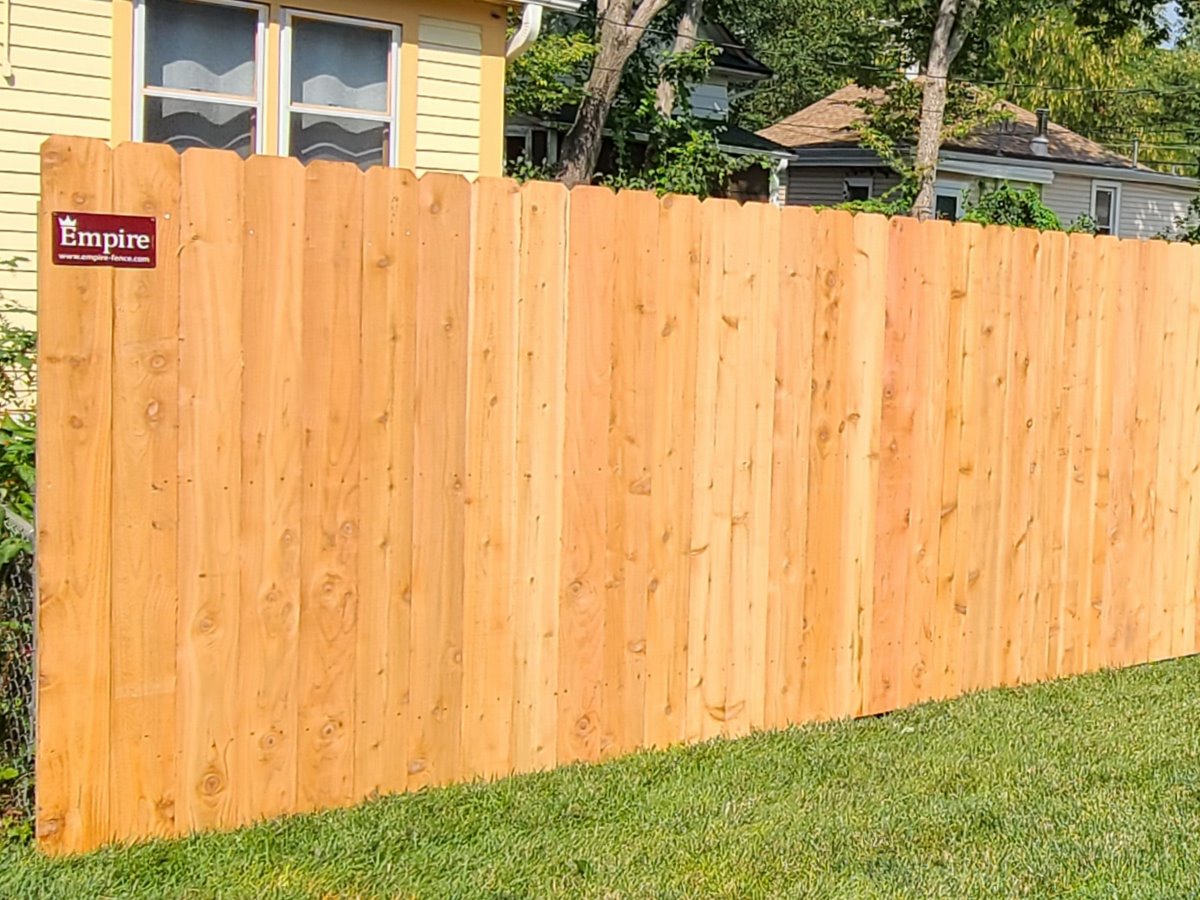 York NEPrivacy Style Wood Fences